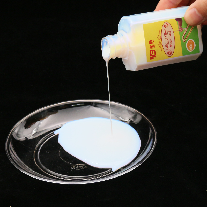 Gold Foil Flakes - Gilding Glue Gold Leaf Foil Water-based