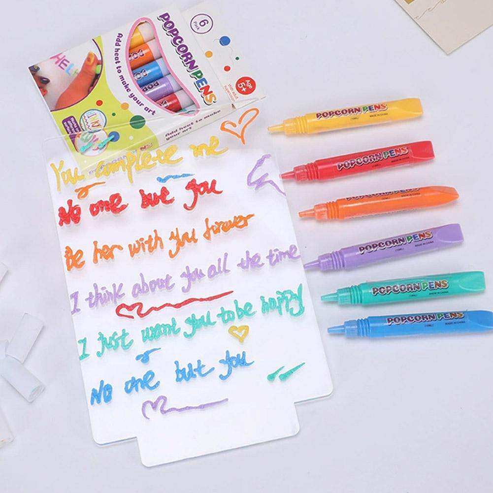 Magical Puffy Popcorn Pens Set - Copic Marker Sketch review and price