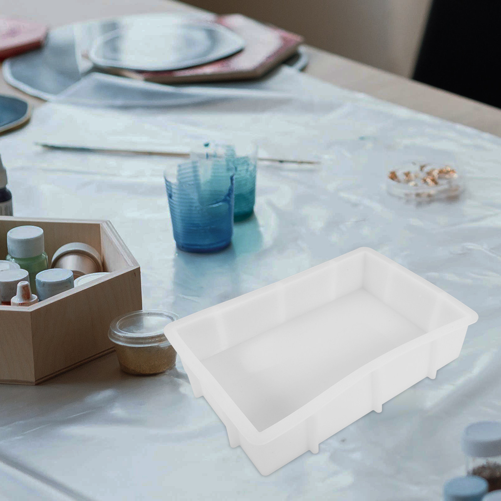 Large Rectangle Resin Silicone - Flower Preservation Resin review and price