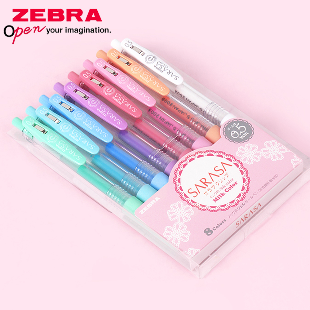 3/5/8 Color Zebra Gel Pen Set  - Zebra Pen Mildliner review and price