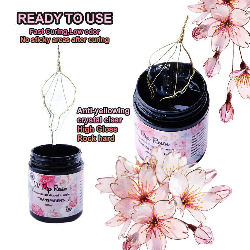 UV DIP Resin Glue UV Flower-Ma - Flower Preservation Resin review and price