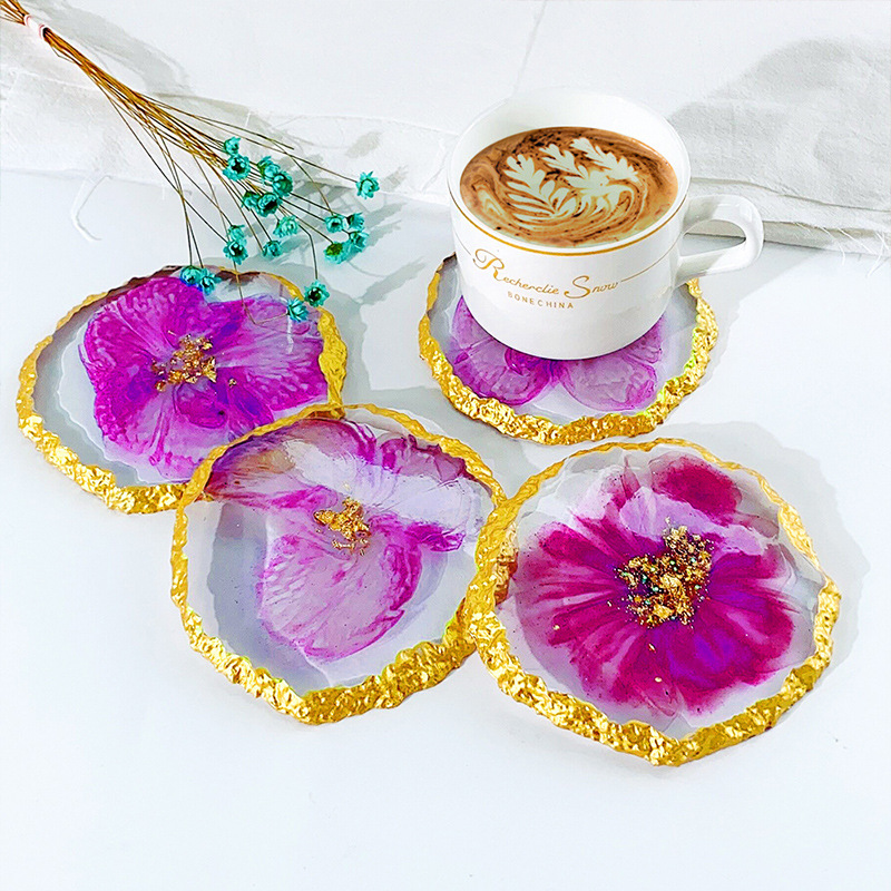 DM413 Drusy Coaster Resin Mold - Serving Tray Mold review and price