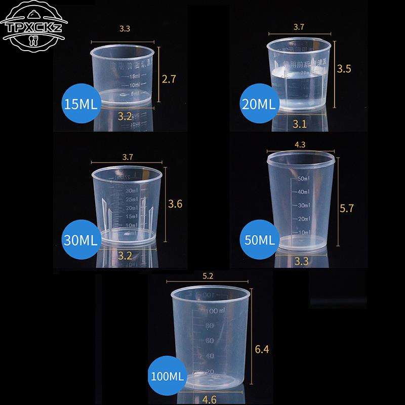 15ml-500ml Plastic Measuring J - Mixing Cup Silicone review and price