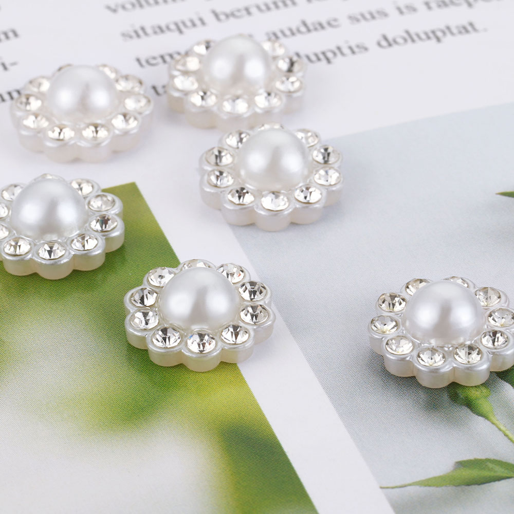 50pcs White Flat Imitation Pea - Flower Preservation Resin review and price