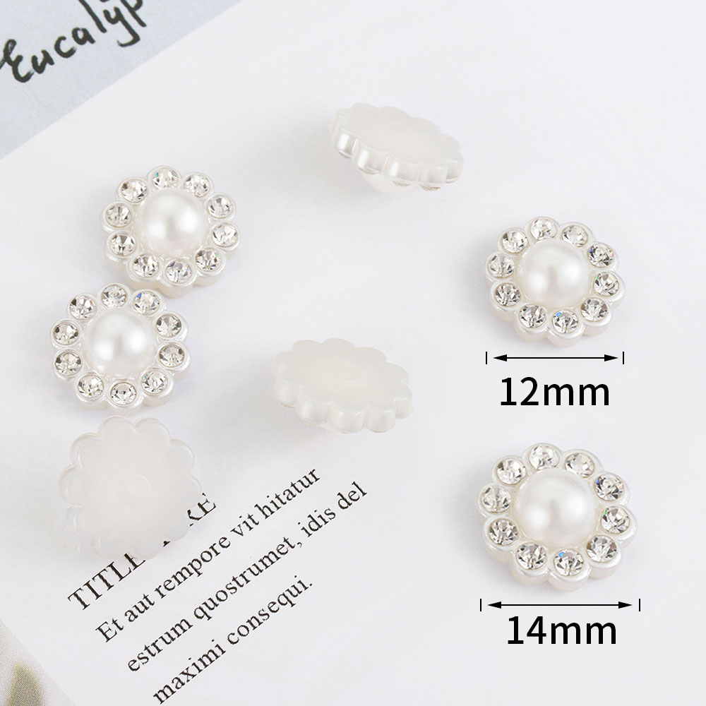 50pcs White Flat Imitation Pea - Flower Preservation Resin review and price